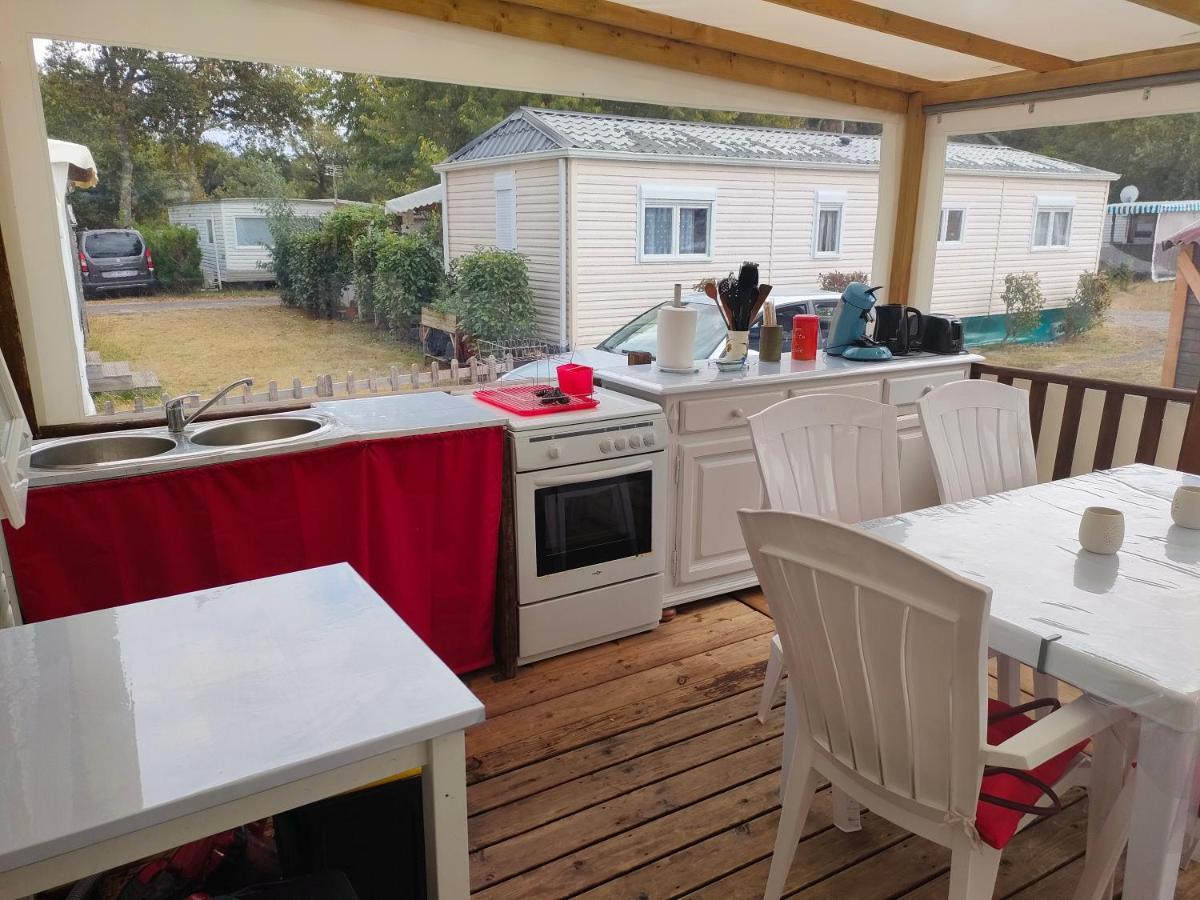 Mobil Home Climatise Au Domaine Lalande A Mimizan-Plage Eksteriør bilde